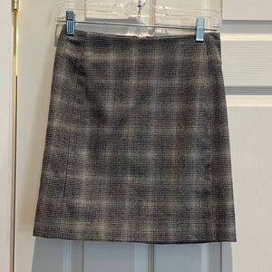 Banana Republic wool mini skirt